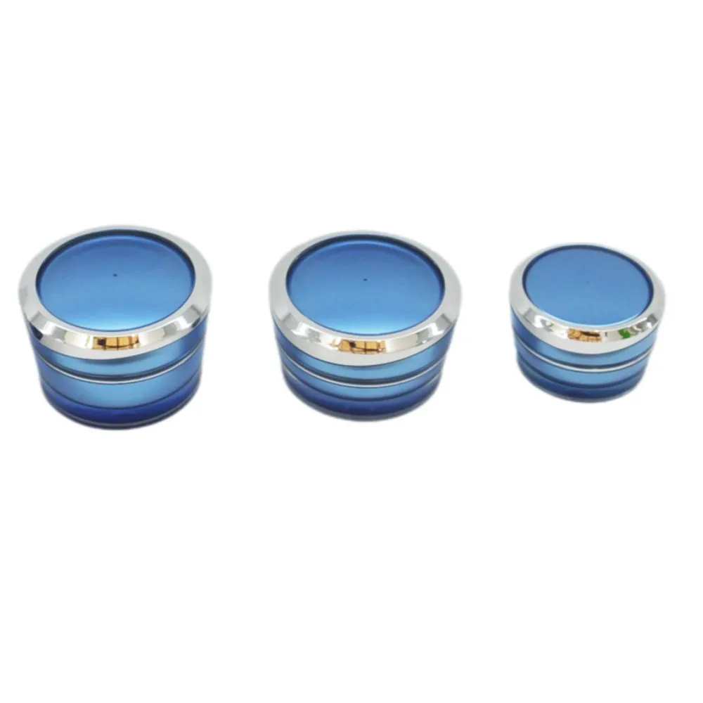 
5g 10g 15g Emtpy Acrylic UV Nail Gel Jar for Cosmetics Nail Care 