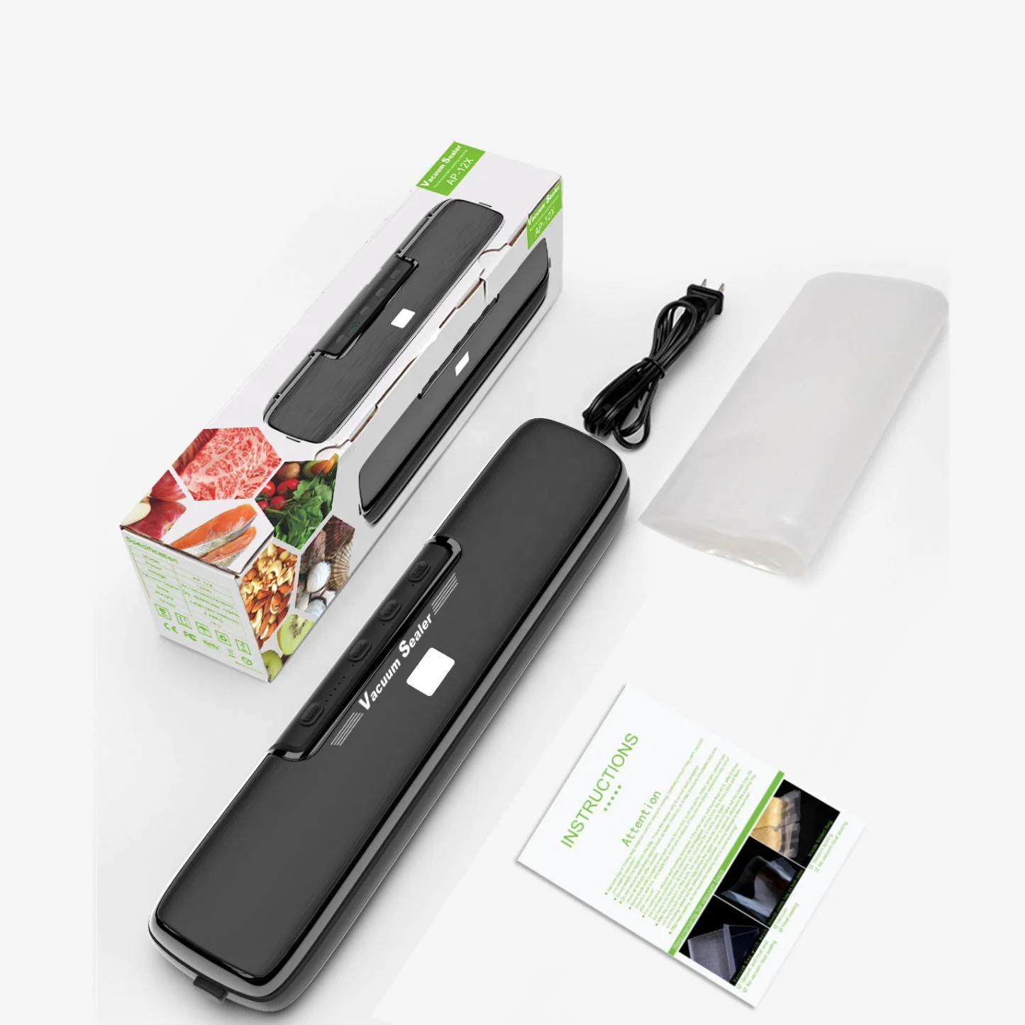 Wholesale Price Small Kitchen Appliances Electric Vacuum Food Sealer Machine Full Automatic Food Sealer