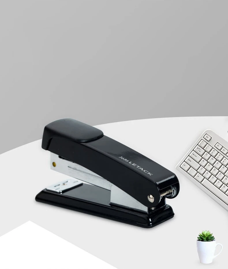Wholesale black manual stapler office special student special stapler