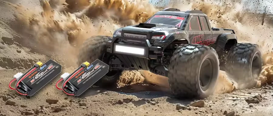 MJX New 10208 Hyper Go 1/10 Little 4WD Brushless RC Monster Truck Car High Speed Electric Model RC Racing Car Off-road For Adult