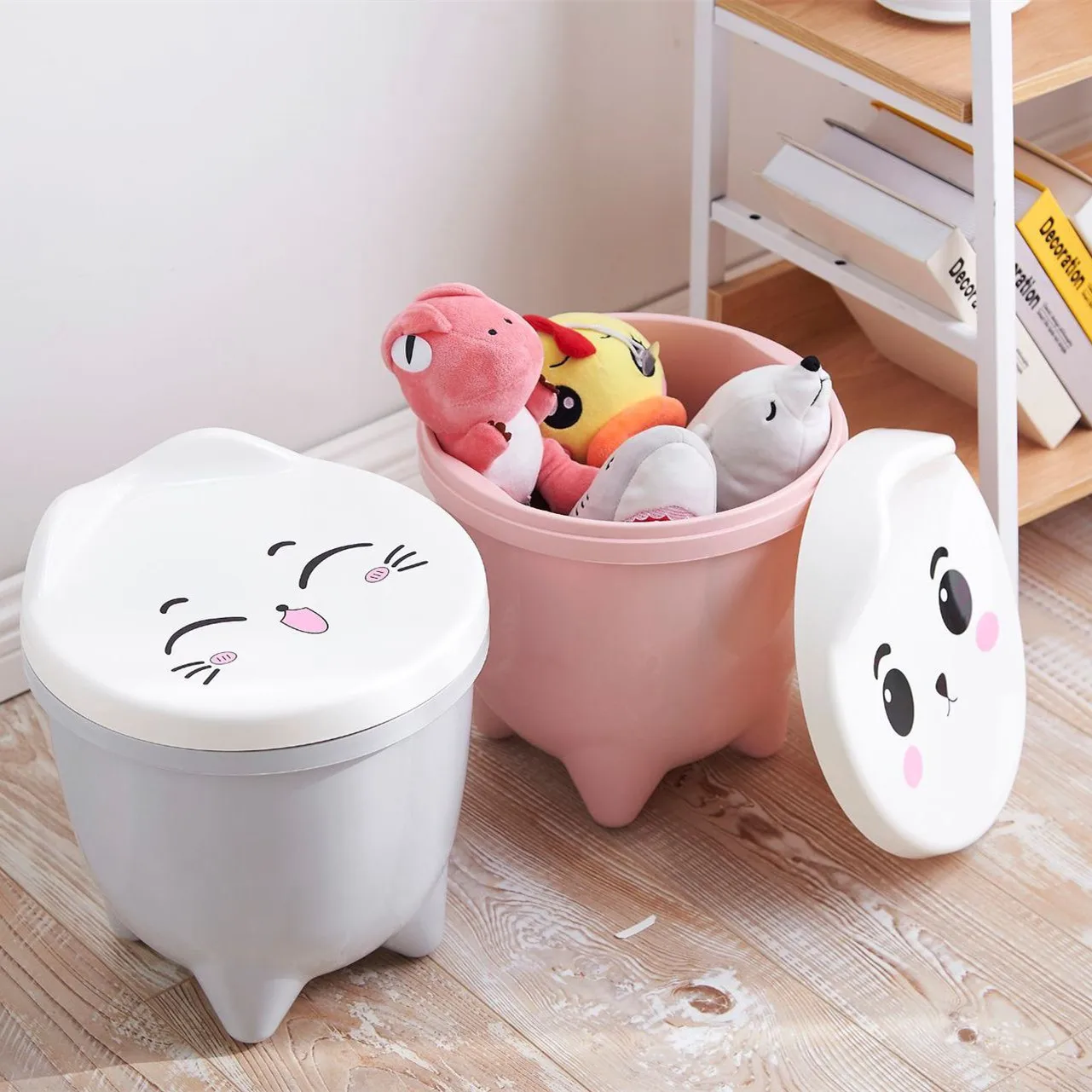 Мебель для гостиной современный дешевый круглый ящик хранения пластиковый