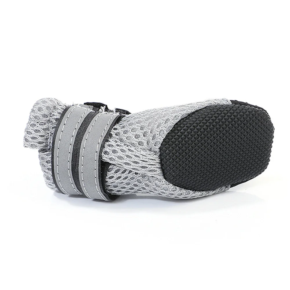 Pet Dog waterproof Shoes Dog Snow Windproof Rain Boots for Medium Large Dogs with Adjustable Anti-Slip Sole