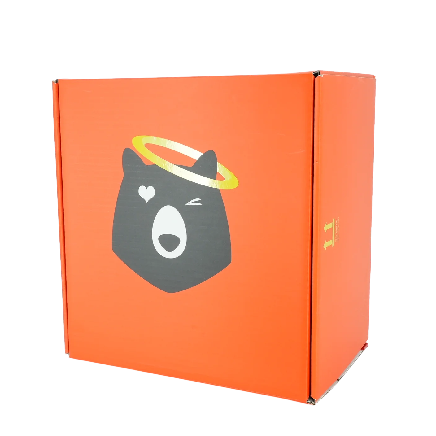 Custom Logo Printed Corrugated Shipping Boxes Durable Folding kraft Paper Donut Bakery Box with Insert for Product Shipping