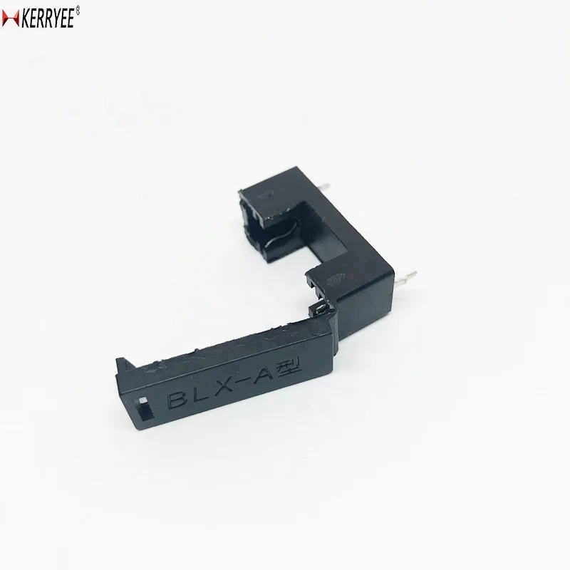 black BLX-A PCB fuse holder 5.2*20mm
