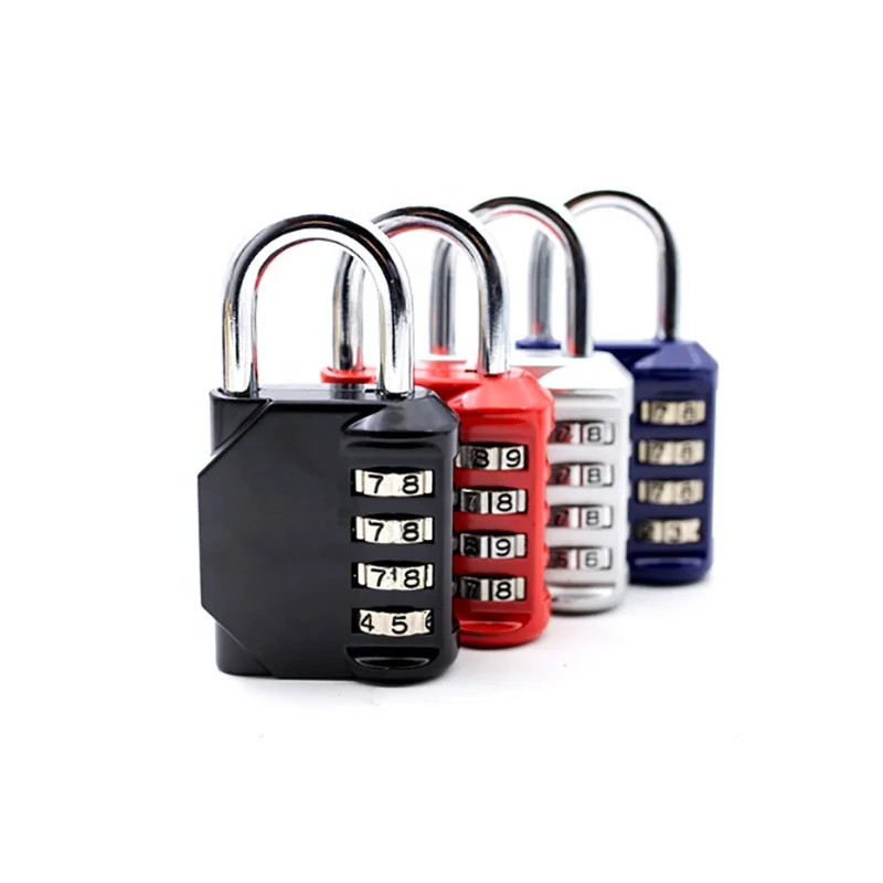 Hot selling big size Travel security suitcase 4 Digit password Luggage combination lock padlock code