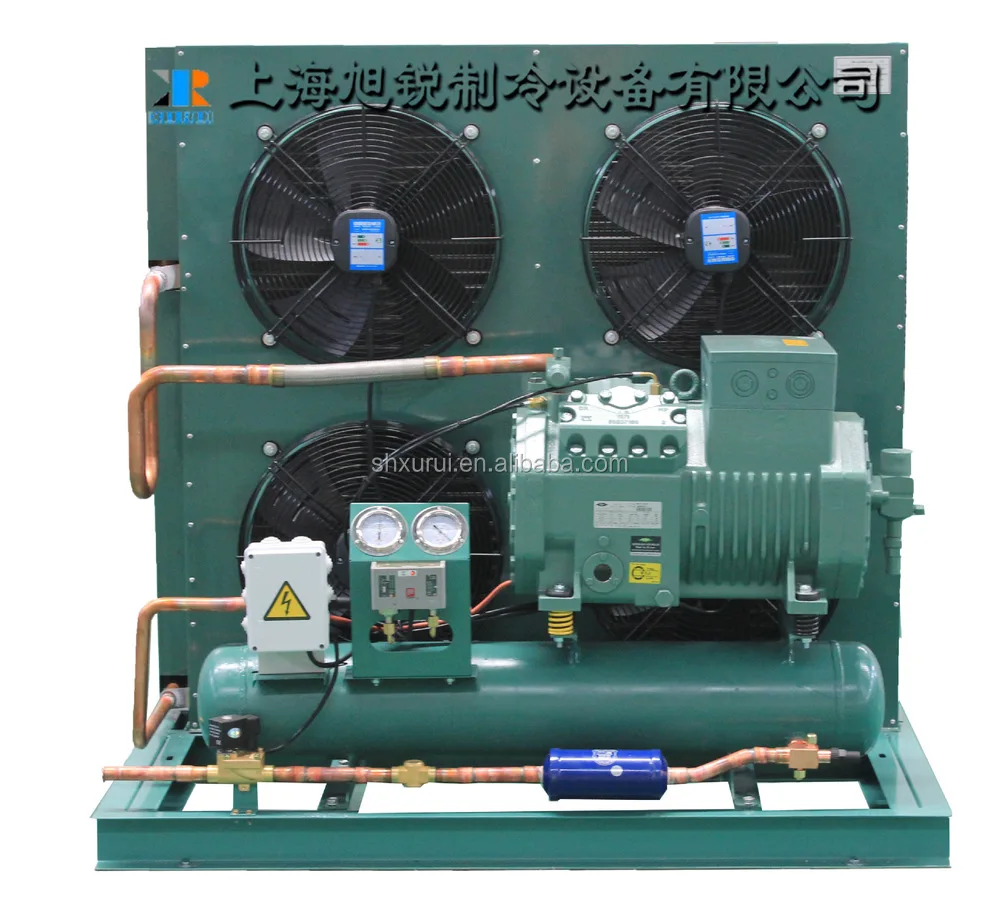 Factory 3hp 5hp 6hp Germany Air Cooled Compressor Condensing Unit Other Refrigeration & Heat Exchange Equipment