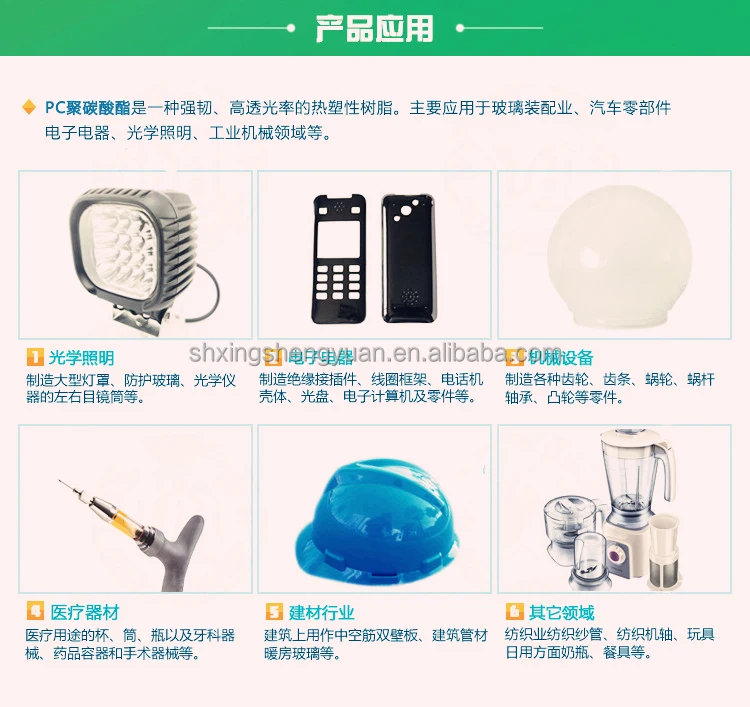 PC Korea Lotte Chemical SC-1220R High Flow injection grade polycarbonate pc resin granules plastic