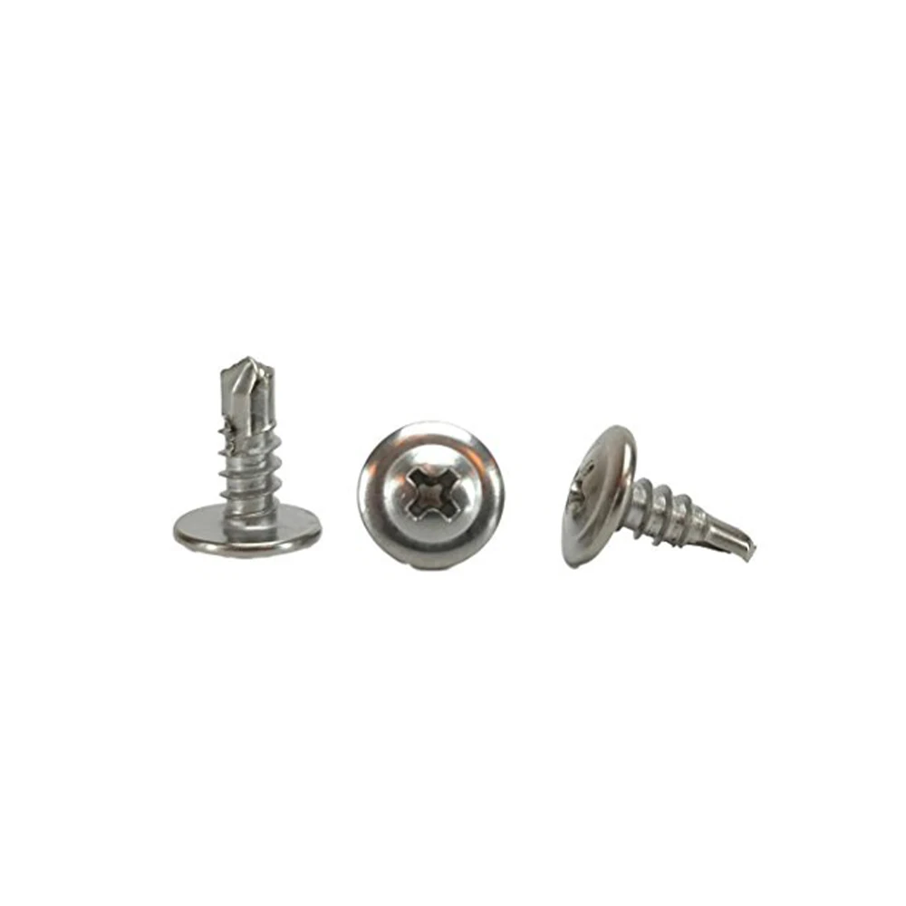 Factory Wholesale Truss Head Wafer Head Screw Phillips Wafer Head Self Drilling screw