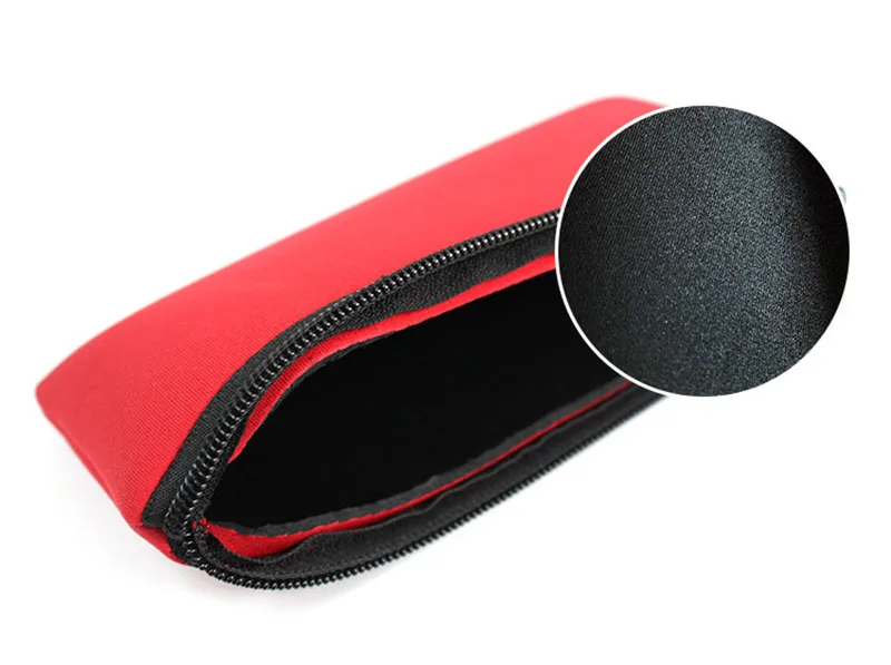 New Arrive Customized Neoprene Stationery Case / Foldable Pencil Pouch/ Zipper Pen Bag Schools & Offices Neoprene Pencil Case