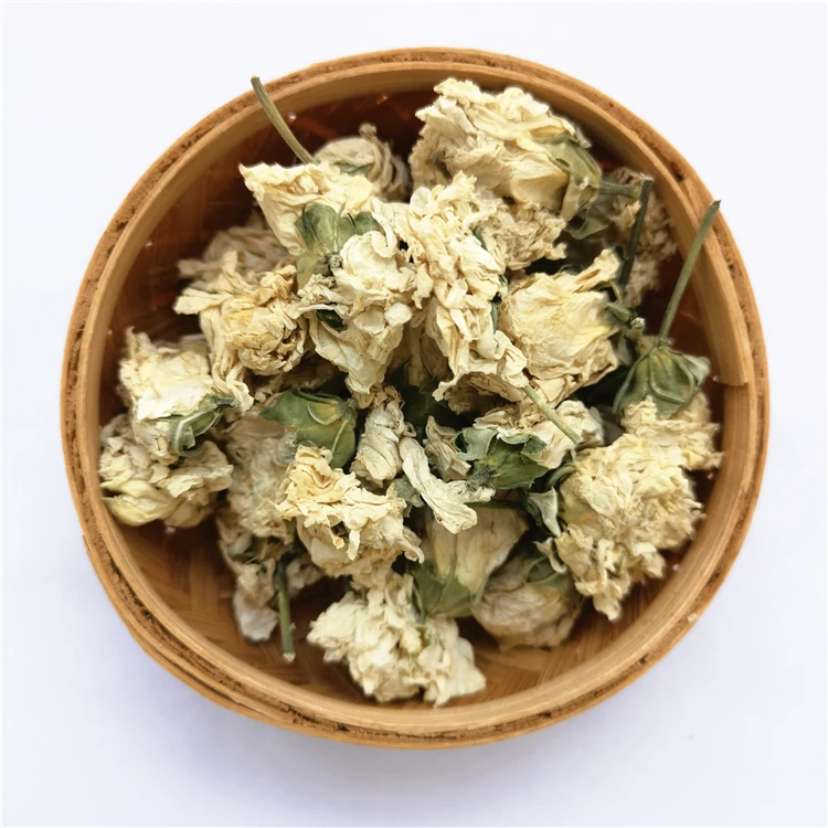 Mu Jin Hua Dried White Hibiscus Syriacus Flowers