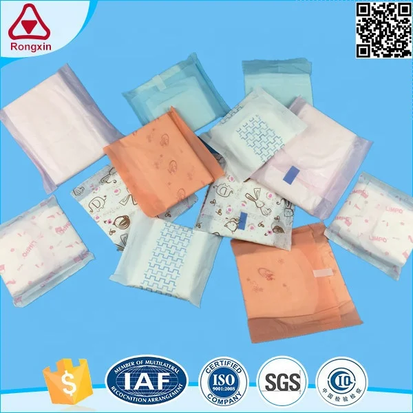 Factory Direct Price Tuallas Sanitaria Non Woven Fabric For Sanitary Napkins Sanatry Pads Women Senitary Pad