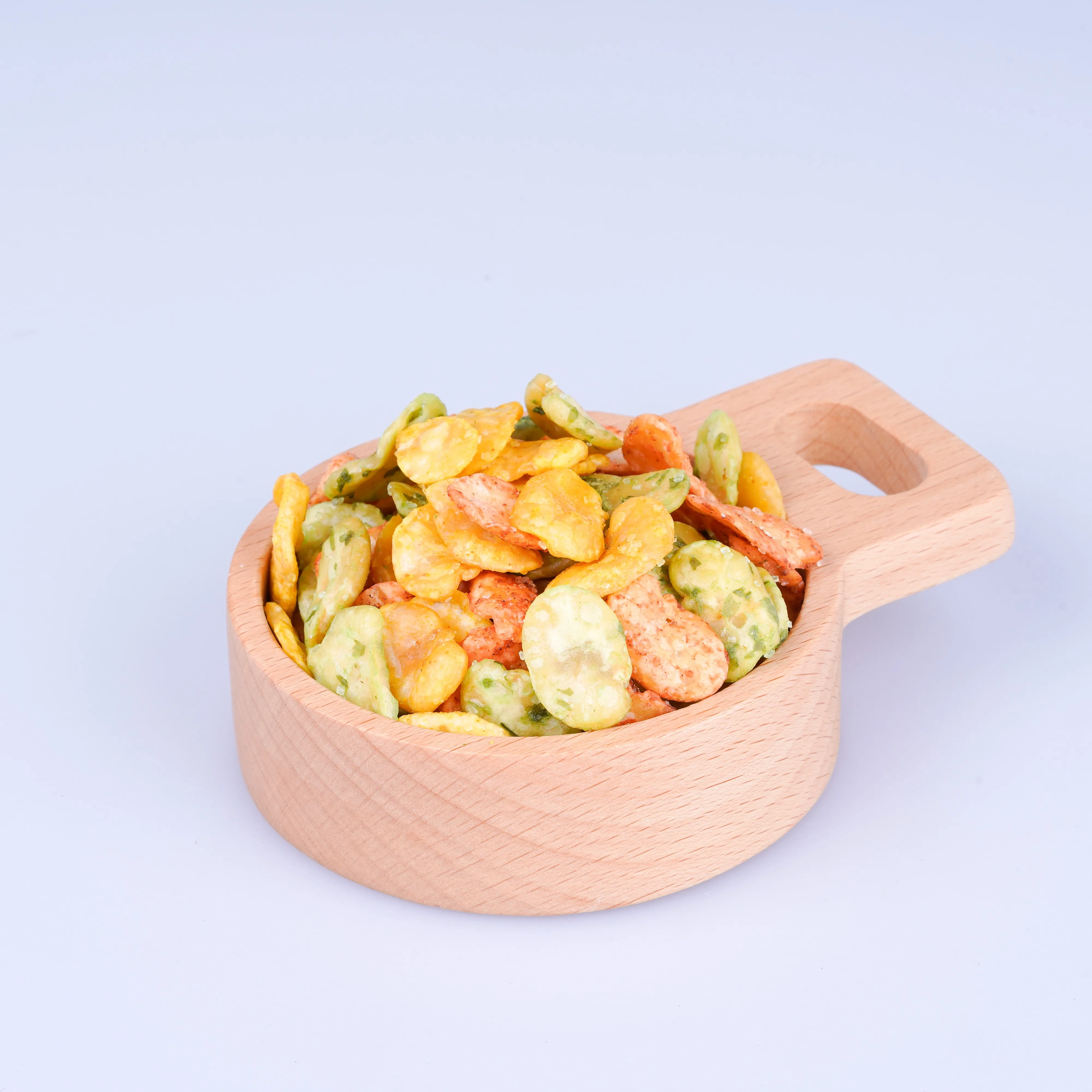 Wholesale Snack Chili Salty Seaweed Crispy Broad Bean Chips Mixed Fava Bean Chips