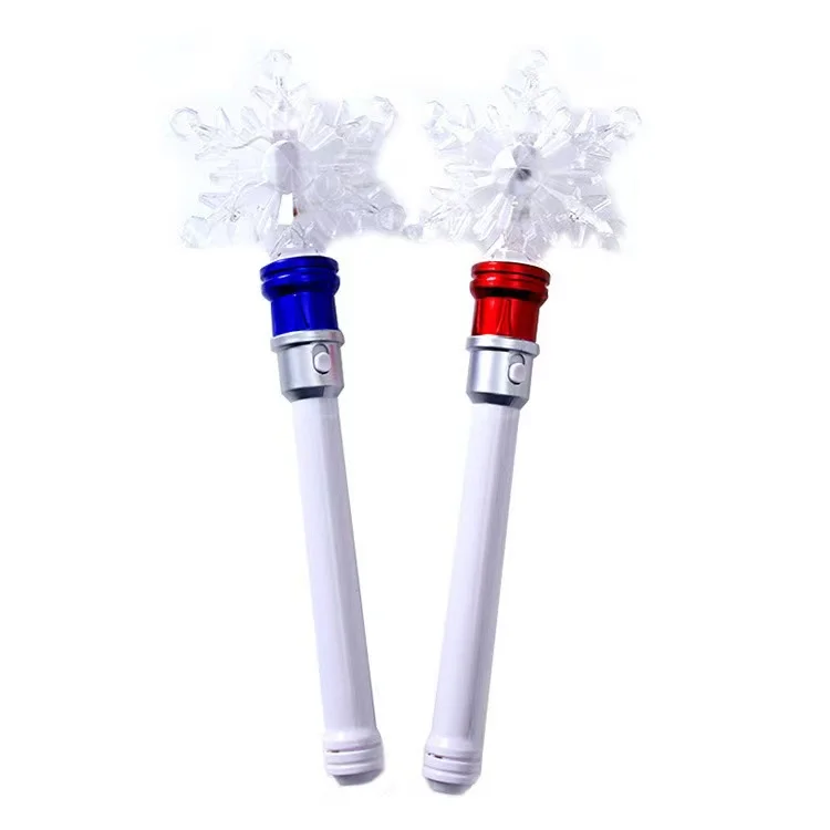 New festival flashing led light toys Flashing Led magic Snowflake windmill Light Up flashing Windmill toys for kids
