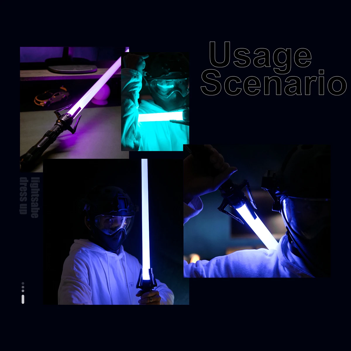 Ready Stock Light Up Toy Neon Party Concert Toys Glow Stick LED Diad Luminous Toy Sword Lightsaber