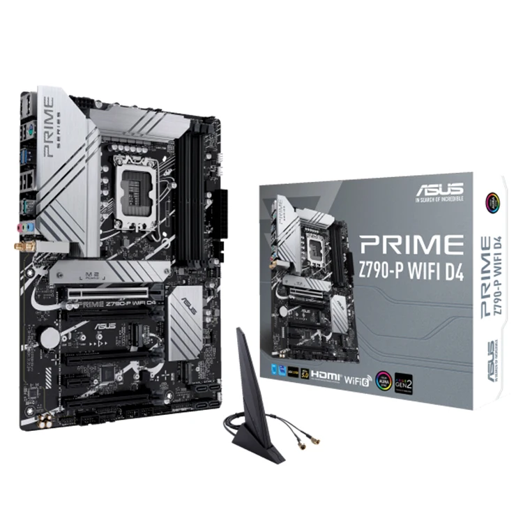 ASUS PRIME Z790-P WIFI D4 Motherboard support Intel 13th/12th Core CPU i7-12700/i5-13600K with Dual Channel Memory Architecture