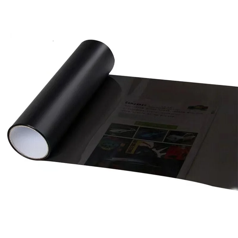 Wholesale price Smoke Matte Black Car Headlight Film Tint Taillight Fog Light Vinyl Film For Headlights Rear Lamp Tinting