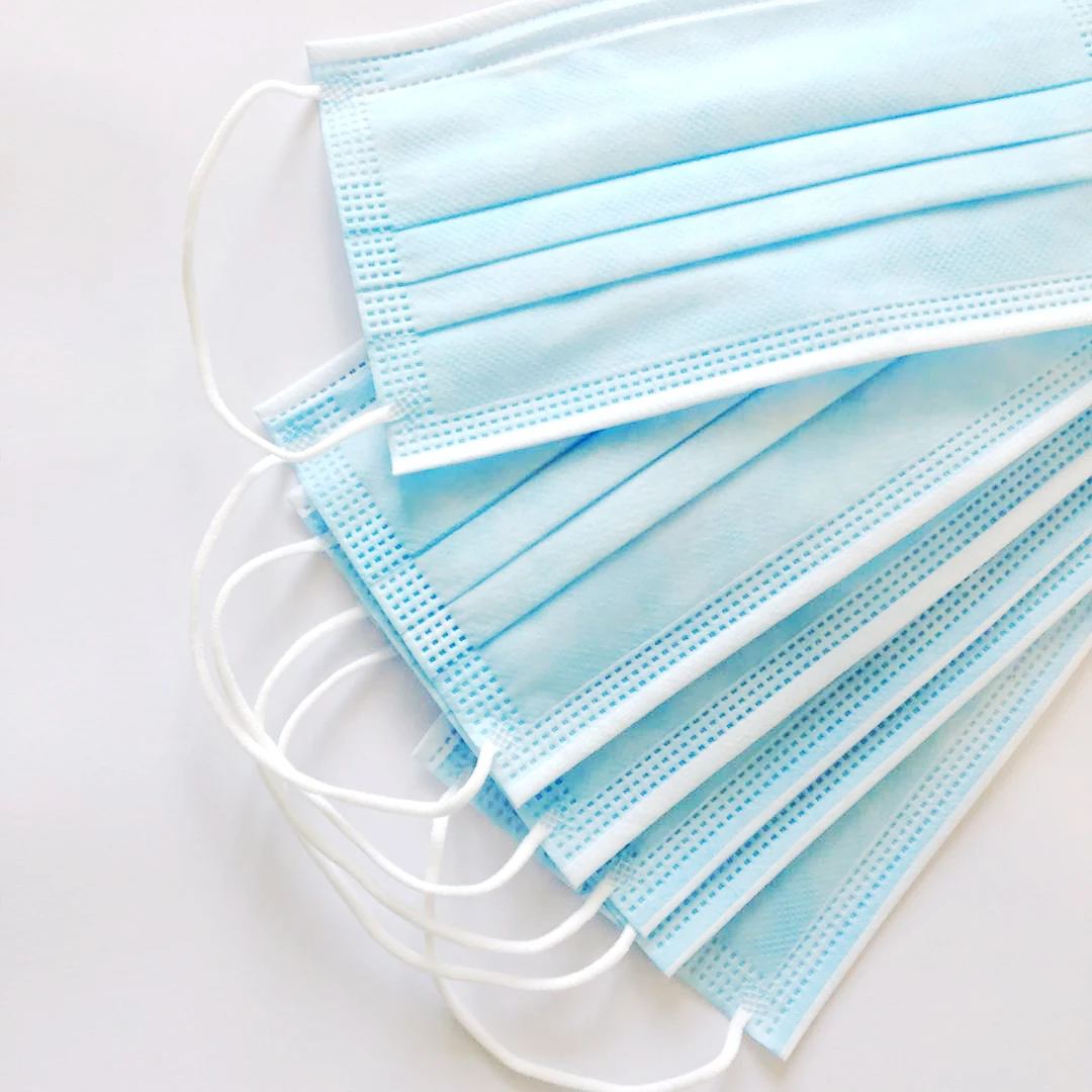 
Disposable Medical Surgical Face Mask CE Ear Loop & Tie on, 3 Ply, Non-woven fabric 