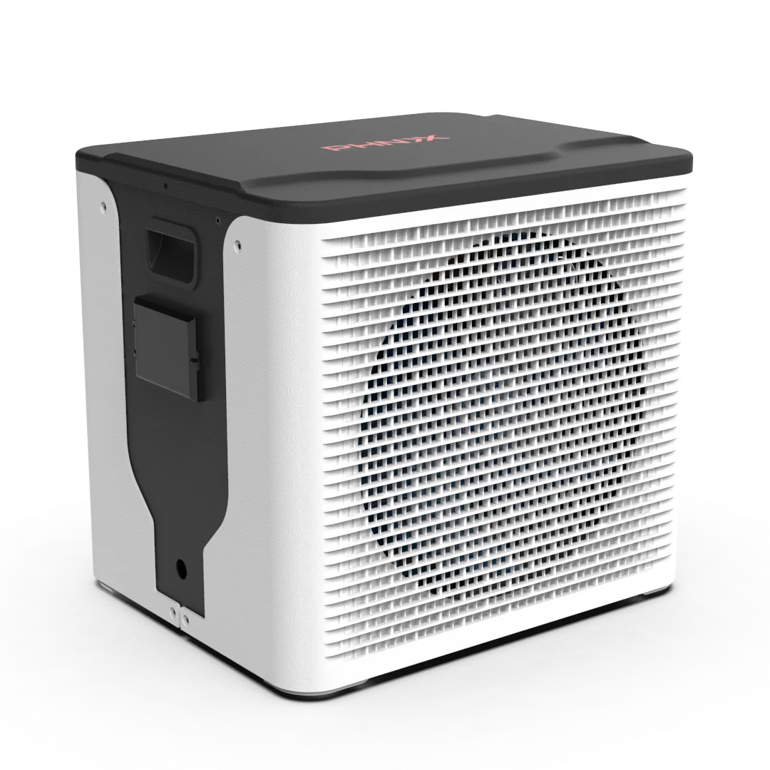 Phnix мини тепловой насос для плавательного бассейна с интеллектуального управления для похода в спа-салон и во время плавания 7 видов цветов водонагревателя теплового насоса