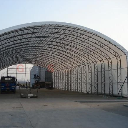 Large Space Truss Fabric Prefab Low Cost Industrial Steel Structure Shed Designs