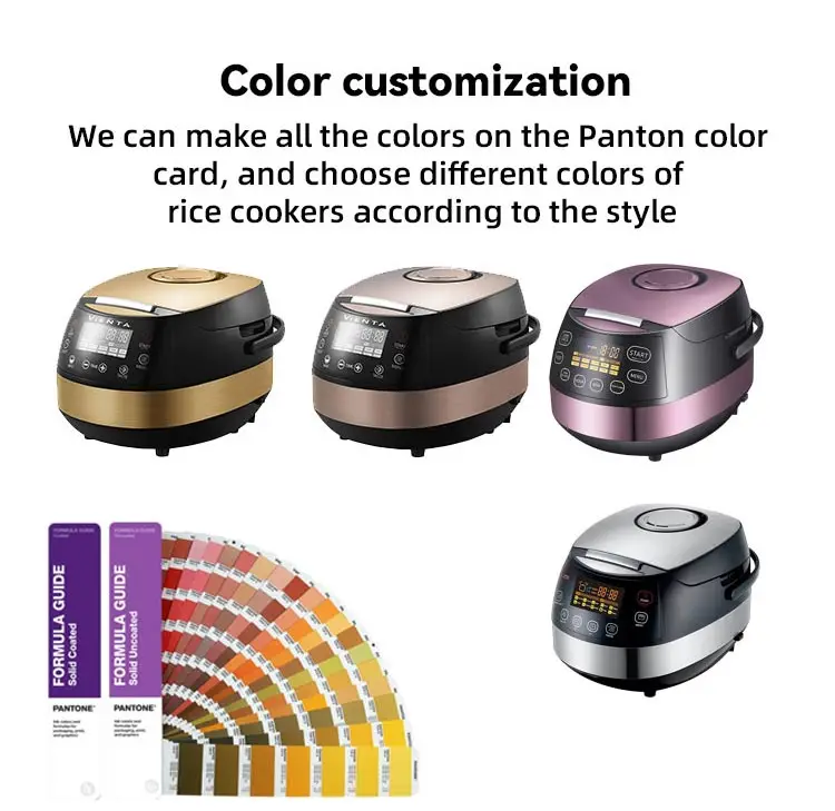 Other National Kitchen Appliances Novel Electric Big Rice Cooker Steel 4L 5L for Home Use