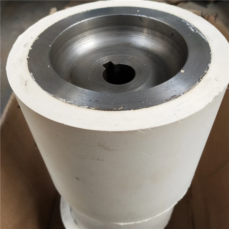 Ready-made rubber parts, rubber shafts, bearings, rubber-coated wheels