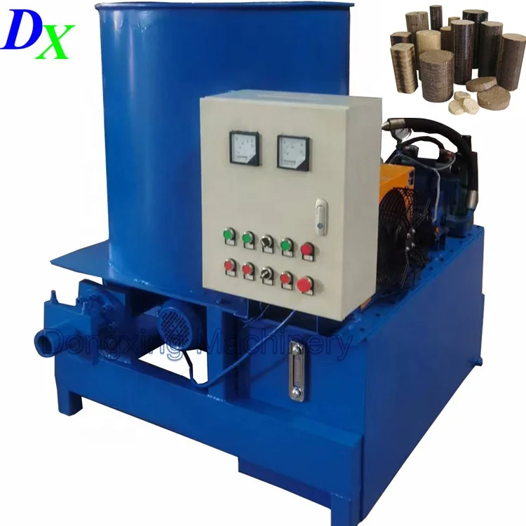 Hydraulic wood waste recycling wood chips shavings milling chips briquettes presses machine for fuel