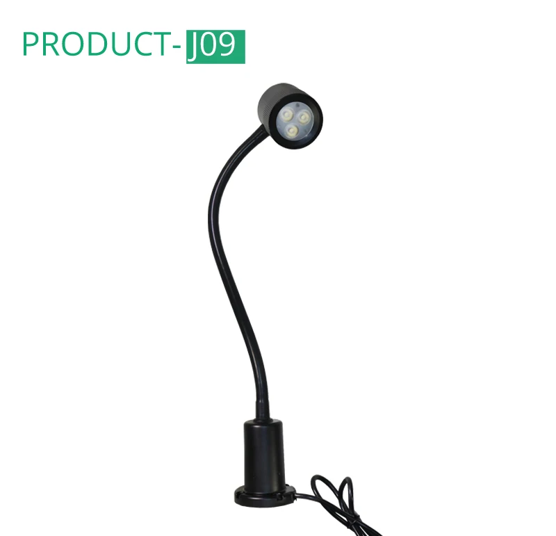 ONN-M3M 24v Cnc Machine Work Lamp / Magnetic Base Gooseneck Work Light