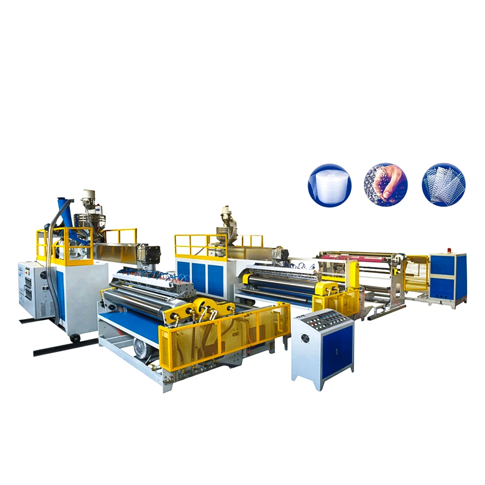 manufacturing air bubble film sheet making machine