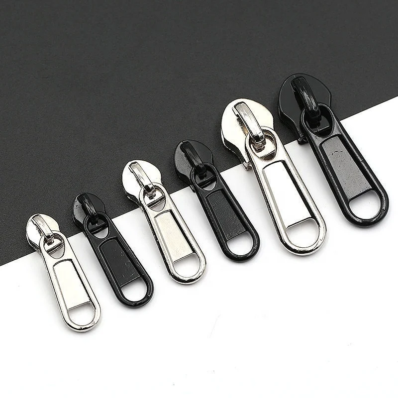 Factory Supply Zipper Puller Slider Brand Logo Zipper Puller Slider For Garment Bag Clothing