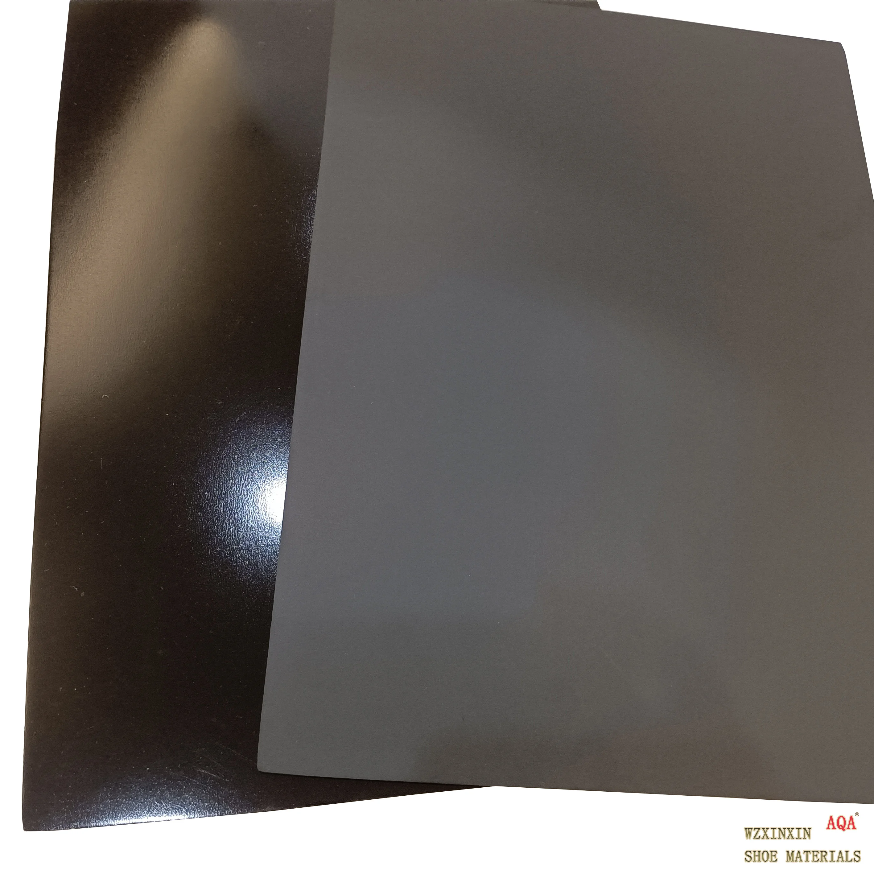 Popular great quality shiny printing colorful neolite plain rubber sheet for shoe soles