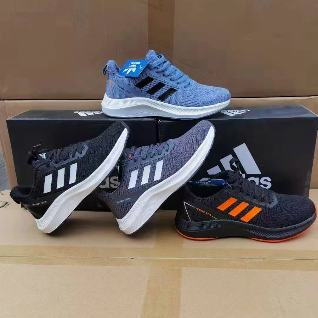 
New arrival wholesale high quality completed size stock branded used running original sports shoes sneakers for men 
