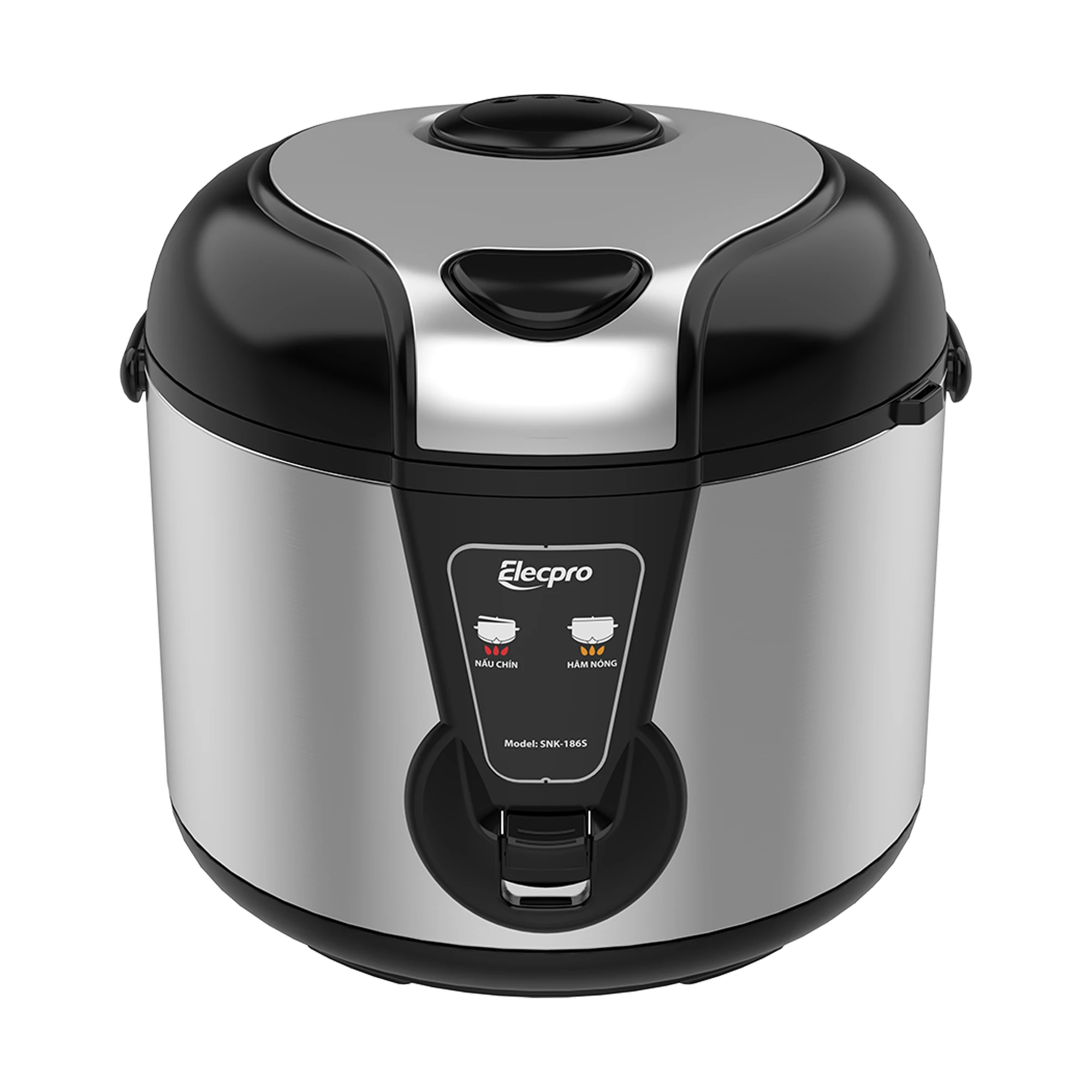 Stainless steel deluxe rice cooker Non-Stick Inner Pot 700W Jar Rice Cooker 1.8L 5L