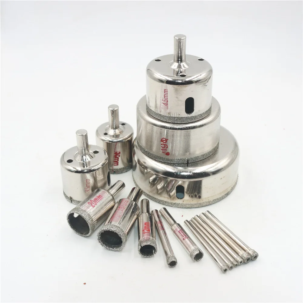Marble and Granite Core Drill Bits 3-230mm Diamond Grit Drill Bit Tile Hole Saw for Tile and Glass