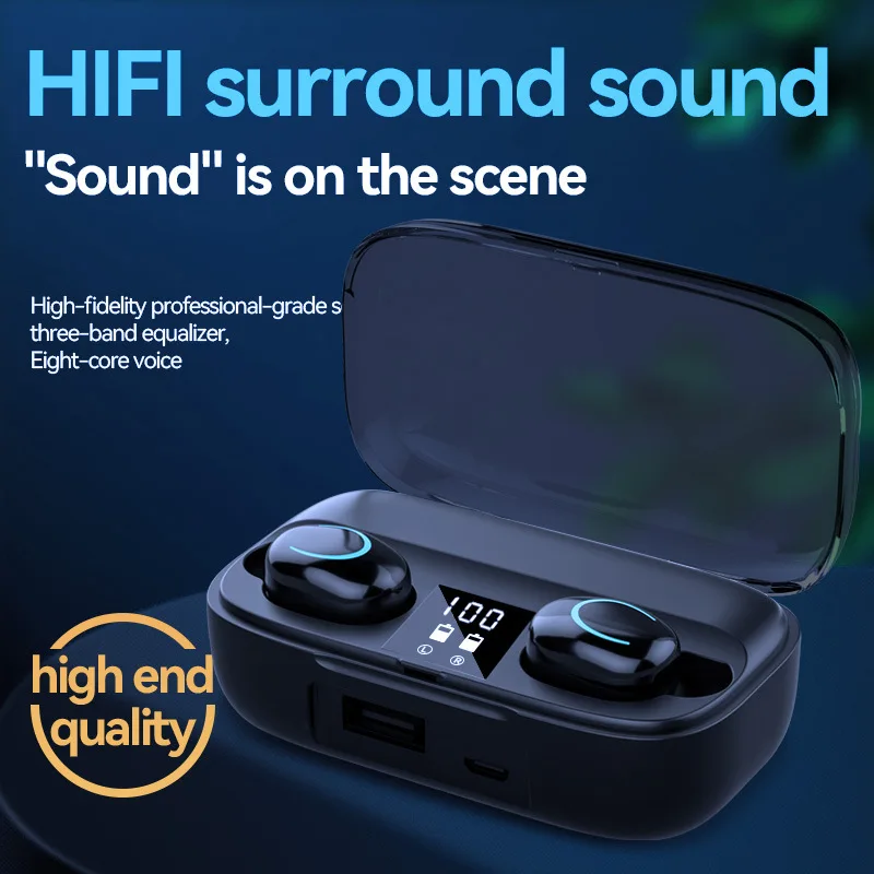 X10 5.2BT headset mobile power button Stereo TWS Sports Headset Mini Wireless earphone headphone