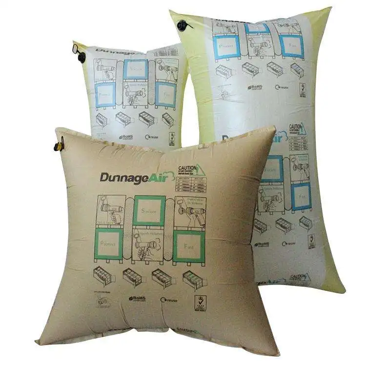 1000*2200mm Pp Woven+pa And Pe Film Level 1: 2.9psi/0.207bar Traditional Valve Dunnage Air Bags
