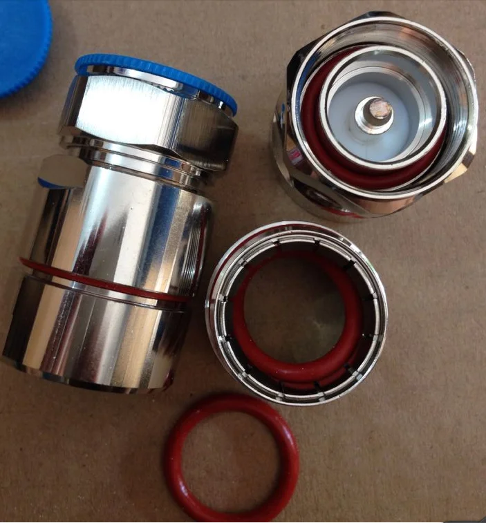 RF connector n male for 1/2 cable raw lowest best zhenjiang factory price