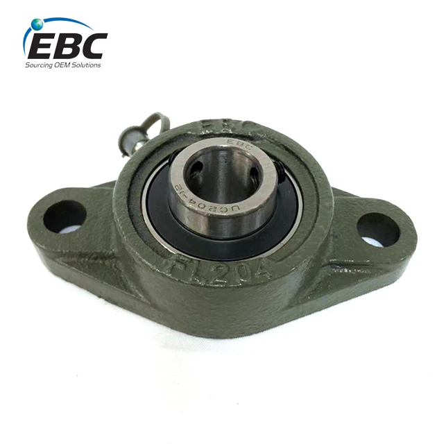 
 Опорный подшипник EBC UCFL204, блочный подшипник, блочный подшипник  