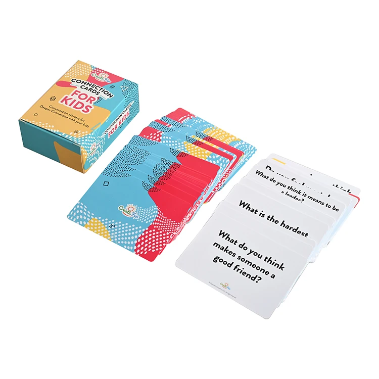Custom Baby Flash Card Game Toddler Learning Sight Words Alphabet Flash Card Printing Services
