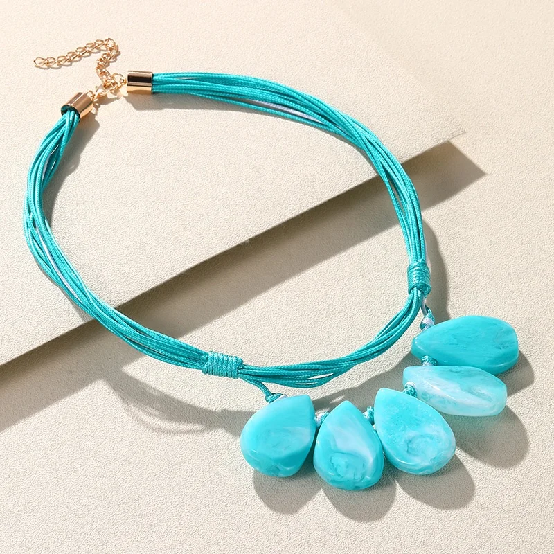 hot selling  clear beads necklace