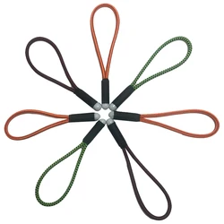 Лента с логотипом на заказ, оптовая продажа с завода, короткая круглая веревка, персонализированные декоративные веревки