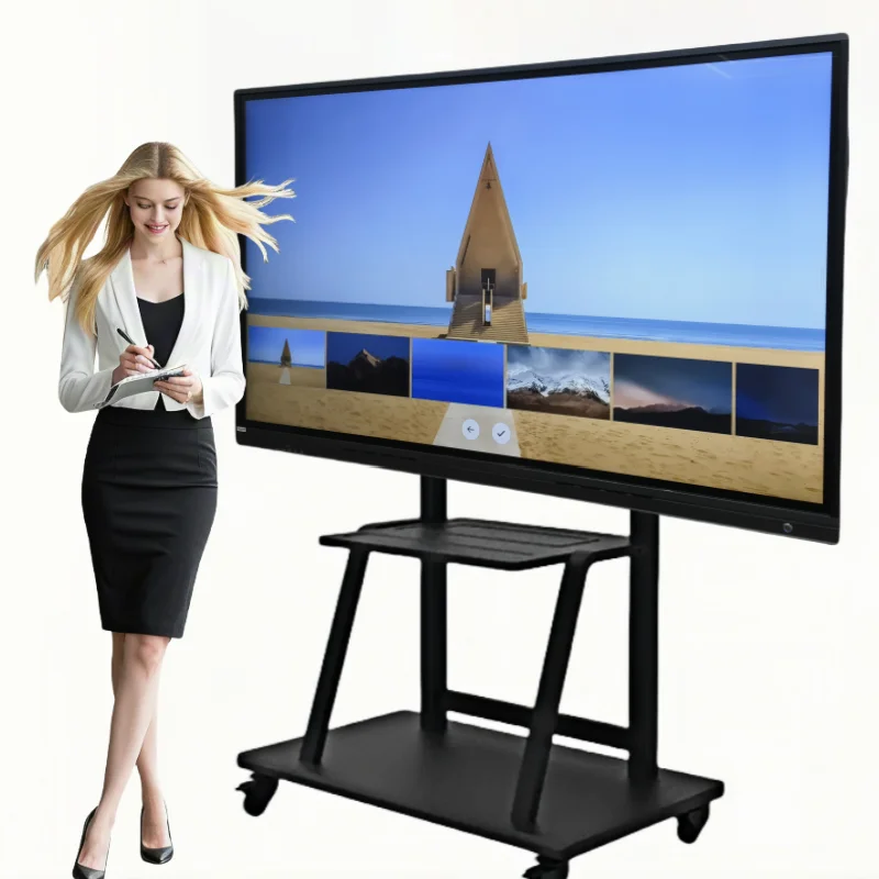 After sales support 100inch Touch Screen TV Smart Education Whiteboard Interactive Flat Panel Display