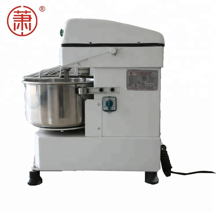 
China Supplier Professional Heavy Duty Large 8kg Industrial Spiral Food Dough Mixer 
