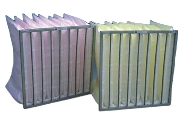 Huatai Air Filter  F5 F6 F7 F8 Synthetic Fiber Pocket Bag Air Filter Material
