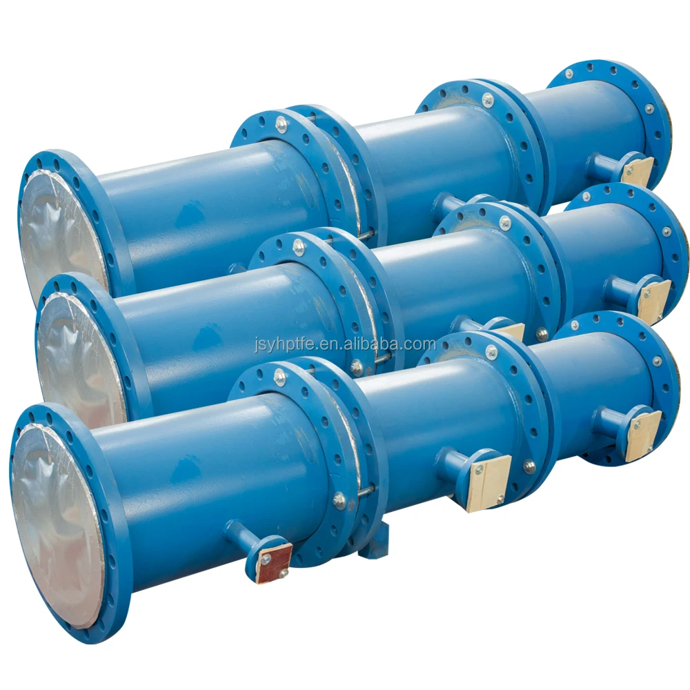 Customized shape PTFE lined  with different materials PTFE PFA  Fittings for moving or storing highly corrosive fluids