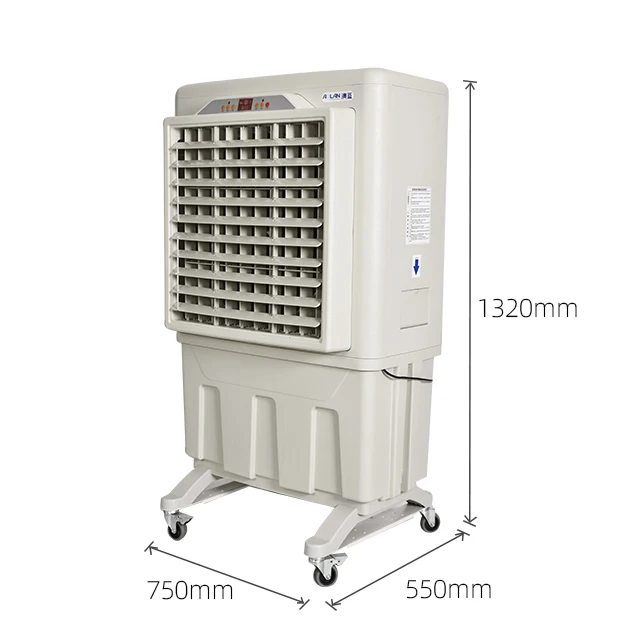 floor standing air conditioner AOLAN 6000 m3/h honeycomb filter air cooler with ccc