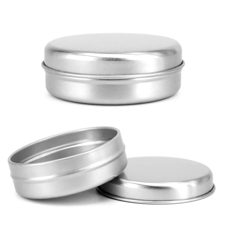 Небольшой крем для чистки обуви упаковка 2oz алюминий жестяная коробка