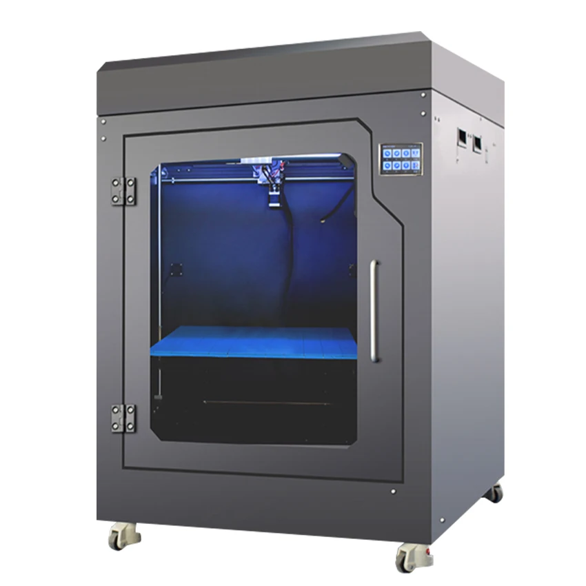 Оптовая продажа промышленный настольный Большой экструдер FDM 3D принтер высокой стабильности закрытый Impresora размер 500 мм x 600