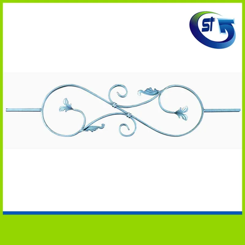 Exported Good Quality Decorative Wrought Scroll Iron Baluster