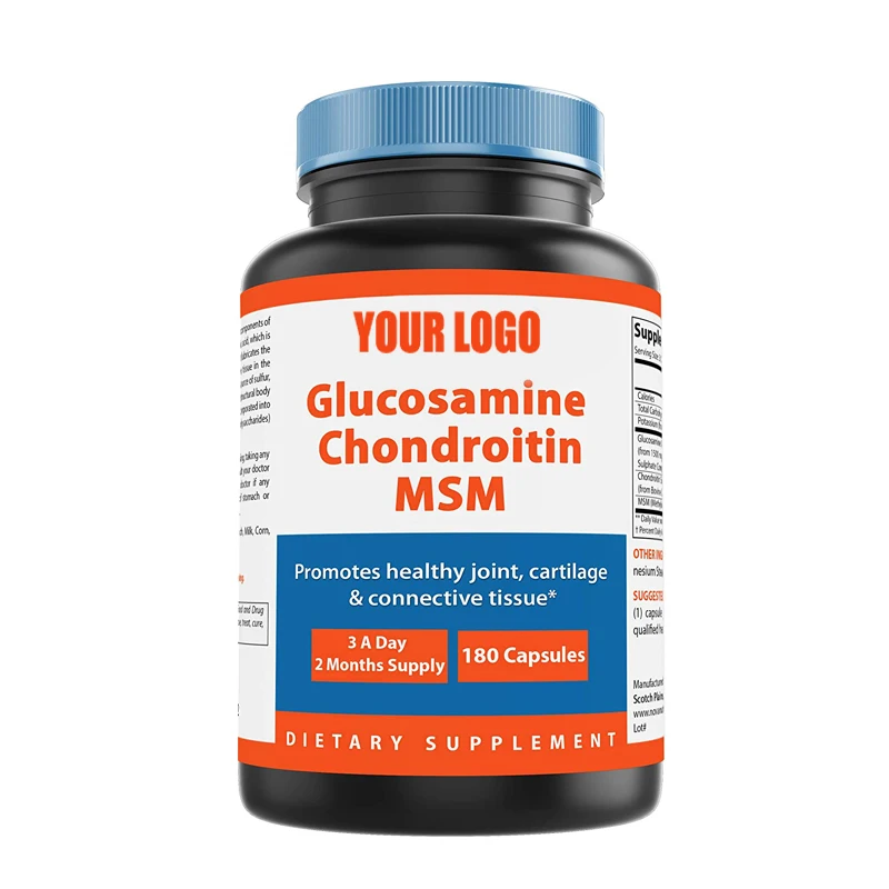 OEM China Made Glucosamine Chondroitin MSM Supplement To Support Joint Health For Men And Women Tablet