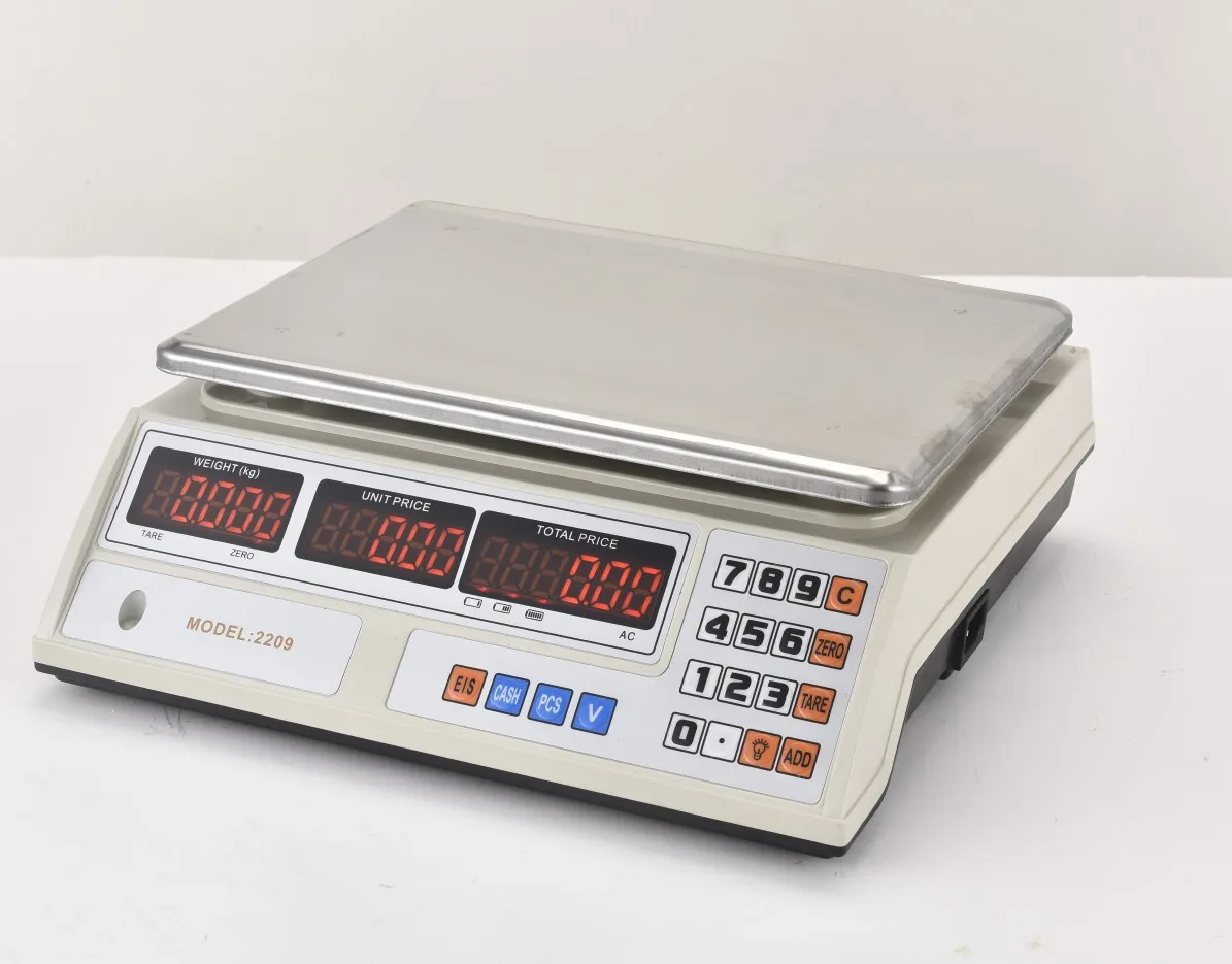 NEW DESIGN POPULAR MODEL WEIGHING SCALE ACS 30KG PRICE COMPUTING SCALE
